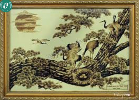 Tranh lá thốt nốt