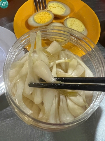 Kiệu vườn (kiệu ta) ngâm