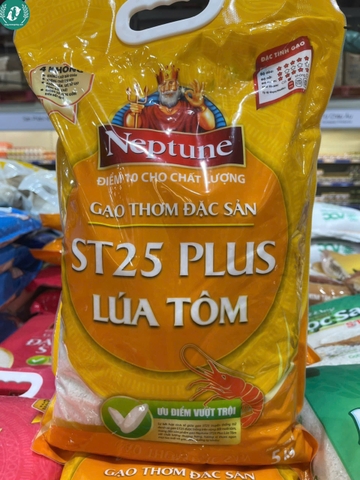 Gạo ST25 (Gói  5kg)