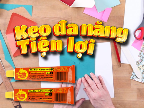 Keo Rồng Vàng Tuýp 25g - Keo Đa Năng Tiện Lợi, Kết Dính Mạnh Mẽ