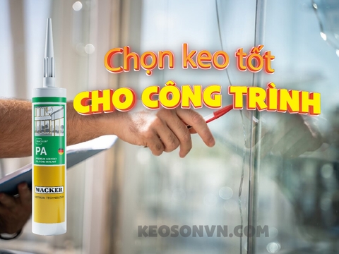 Keo Silicone Wacker Axit PA: Giải Pháp Lý Tưởng Cho Công Trình Ngoài Trời?