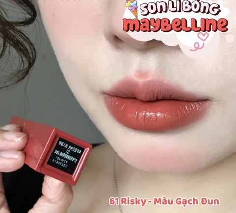 Son Maybeline Vinyl Ink #61 Risky