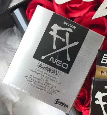 [TPCN] Santen nhỏ mắt Neo FX bạc 12ml