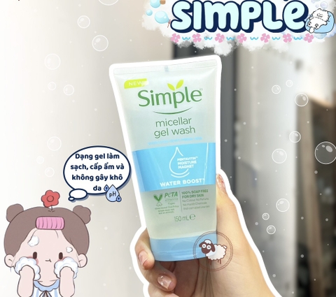 SRM Simple #micellar gel 150ml