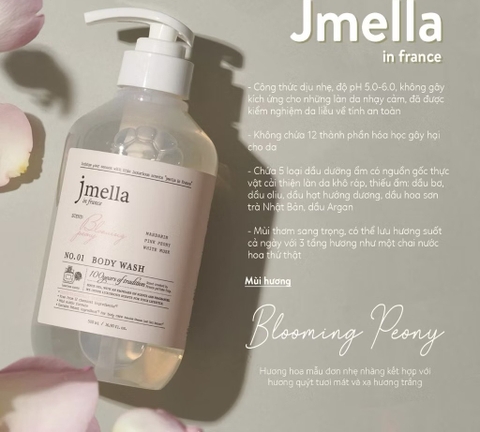 Sữa tắm Jmella #No.01 Blooming 1L