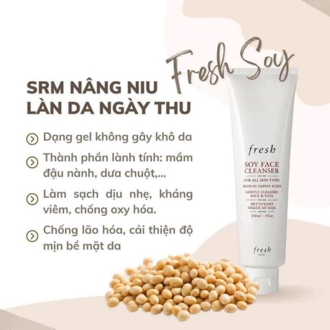 SRM Fresh Soy Face 150ml sale