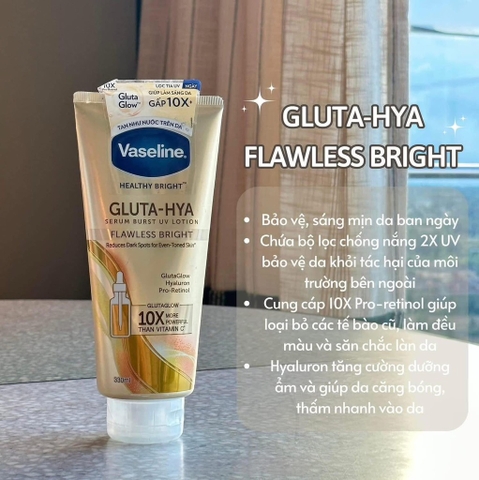 Dưỡng thể VSL Flawless Bright 330ml