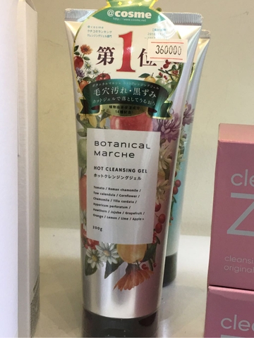 gel tẩy trang botanical marche