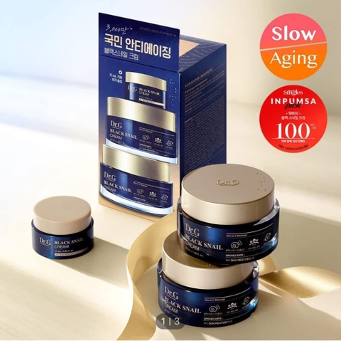 Kem dưỡng Dr.G Black Snail