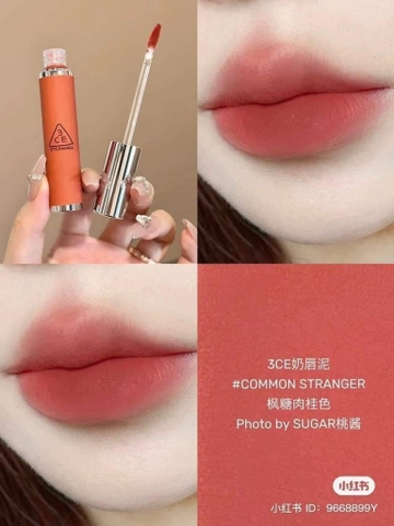 Son kem 3CE Hazy Lip Clay #Common Stranger