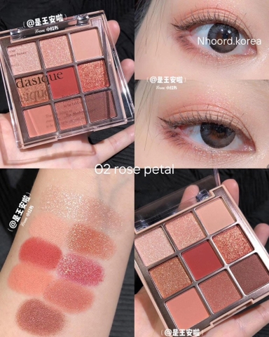 Bảng mắt Dasique #02 Rose Petal