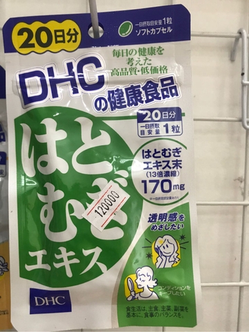 viên trắng da DHC