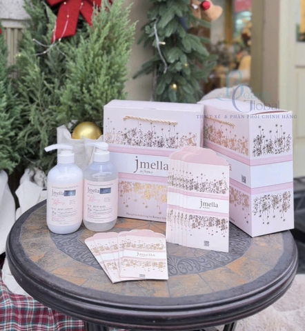Set sữa tắm + body Lotion Jmella