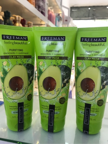 mask freeman avocado + oatmeal