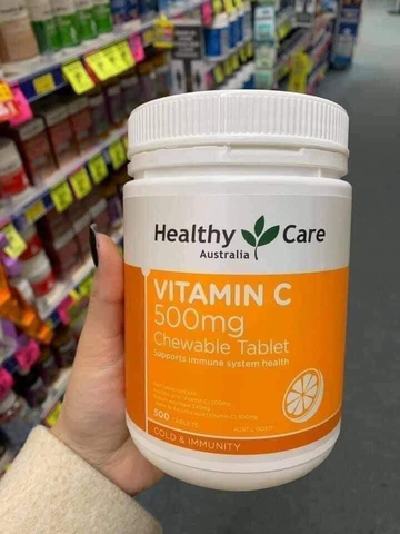 vitamin c healthy care 500mg 500v