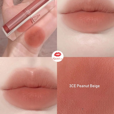 Son 3CE Blur Matte #Peanut Beige ko giảm