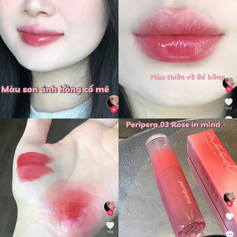 Set son Peripera #03 Rose in mind sale