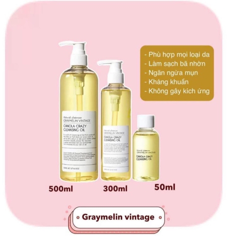 Dầu tẩy trang Graymelin ord