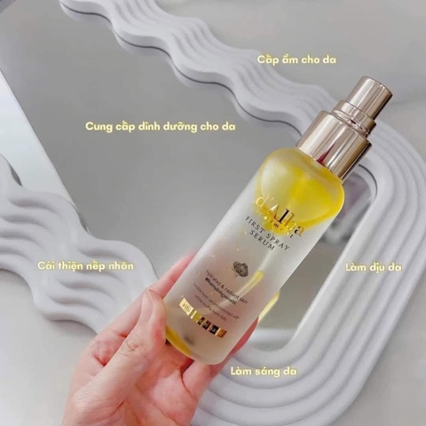 Xịt Dalba first spray serum #vàng 100ml