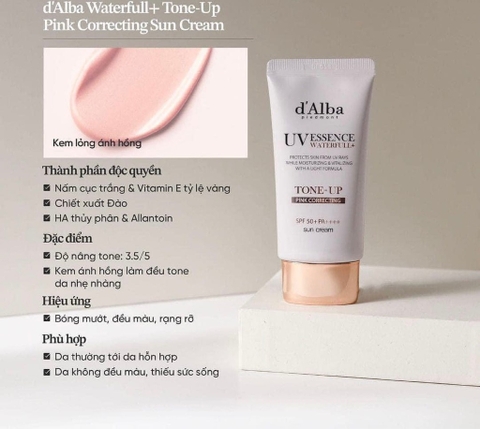 KCN Dalba Tone-up 50ml #Pink sale