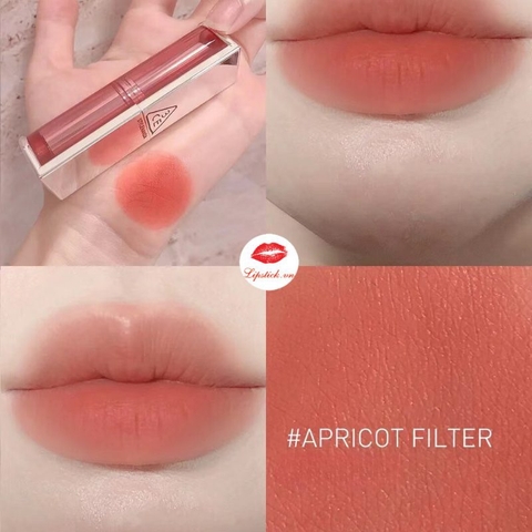 Son 3CE Blur Matte #Apricot Filter ko giảm