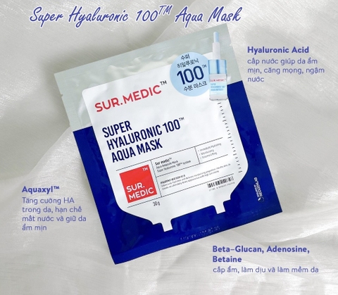 Mask Sur.Medic #Super Hyaluronic