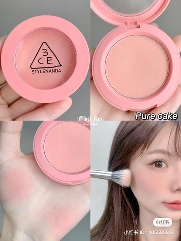 Phấn má 3CE #Pure Cake
