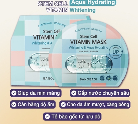 Mask Banobagi #Whitening & Aqua