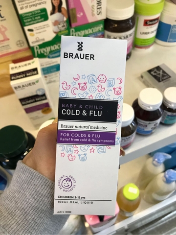 Siro Brauer #cold&flu 100ml sale