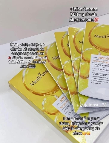 Mask MediAnswer Vita Collagen hộp 5M sale