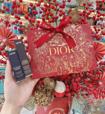 Túi quà Dior #đỏ