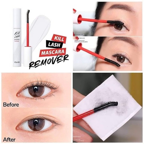 Tẩy trang Mascara Clio ko giảm