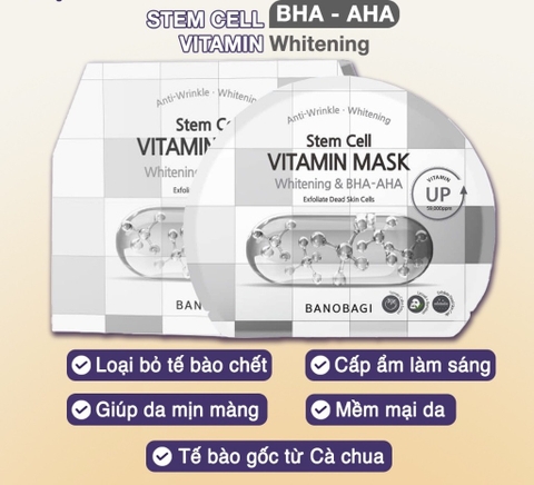 Mask Banobagi #Whitening&BHA-AHA