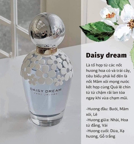 Nước hoa MJ #Daisy Dream 30ml