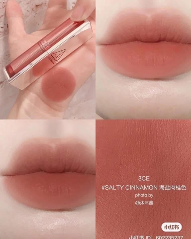 Son 3CE Blur Matte #Salty Cinnamon ko giảm