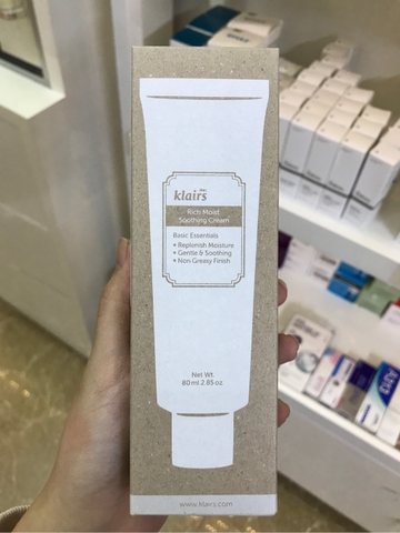 Kem dưỡng Klairs Rich Moist 80ml