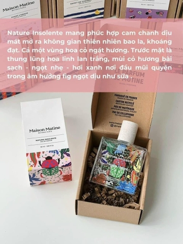 Nước hoa Maison Matine #Nature Insolente chiết 10ml