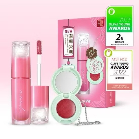 Set son Peripera kèm hũ mini #03 RoseInMind ord