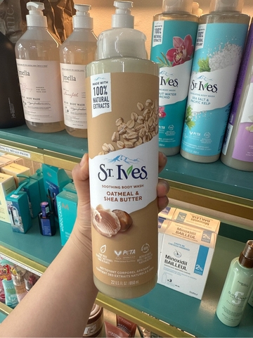 Sữa tắm St.Ives 650ml #Oatmeal