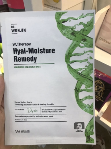 mask wonjin xanh lá (dry skin)