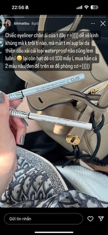 Kẻ mắt Clio #1 Black