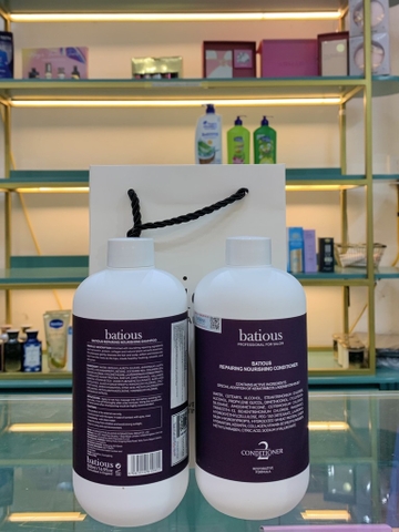 Cặp gội + xả Batious 500ml #tím ord