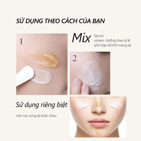 Kem dưỡng 2in1 Dalba 70g ord