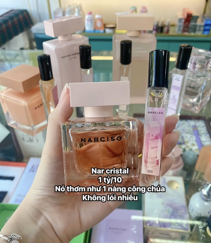 Nước hoa Narciso #Cristal chiết 10ml