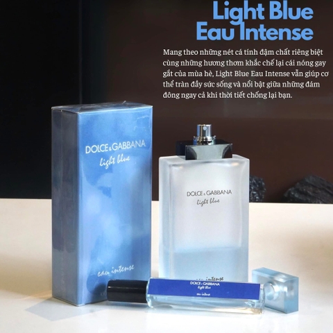 Nước hoa D&G Light Blue Eau Intense 100ml