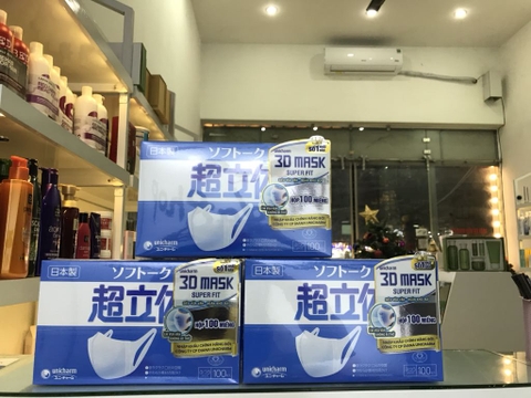 Khẩu trang Unicharm 3D