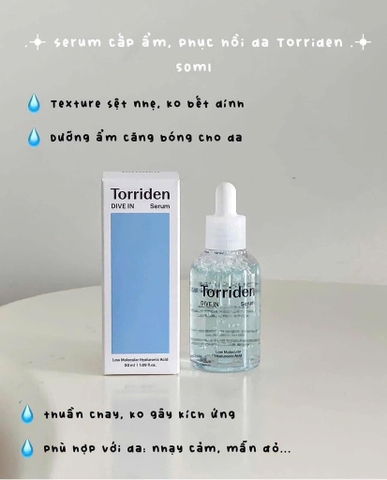 Serum Torriden Dive In 50ml