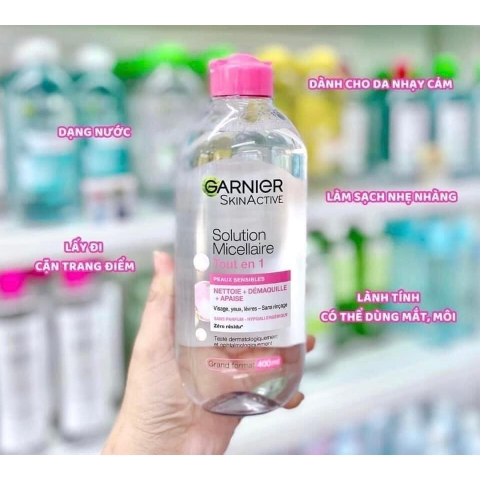 TT garnier hồng 400ml