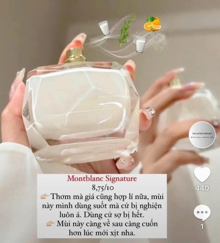 Nước hoa Montblanc #Signature 90ml