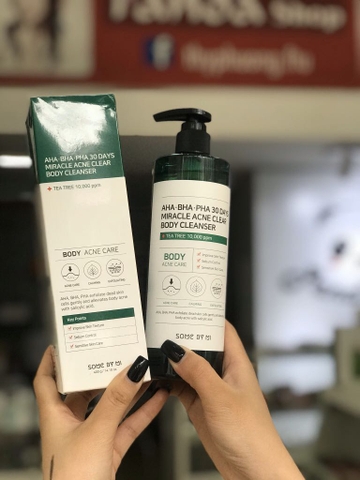 sữa tắm trị mụn some by me